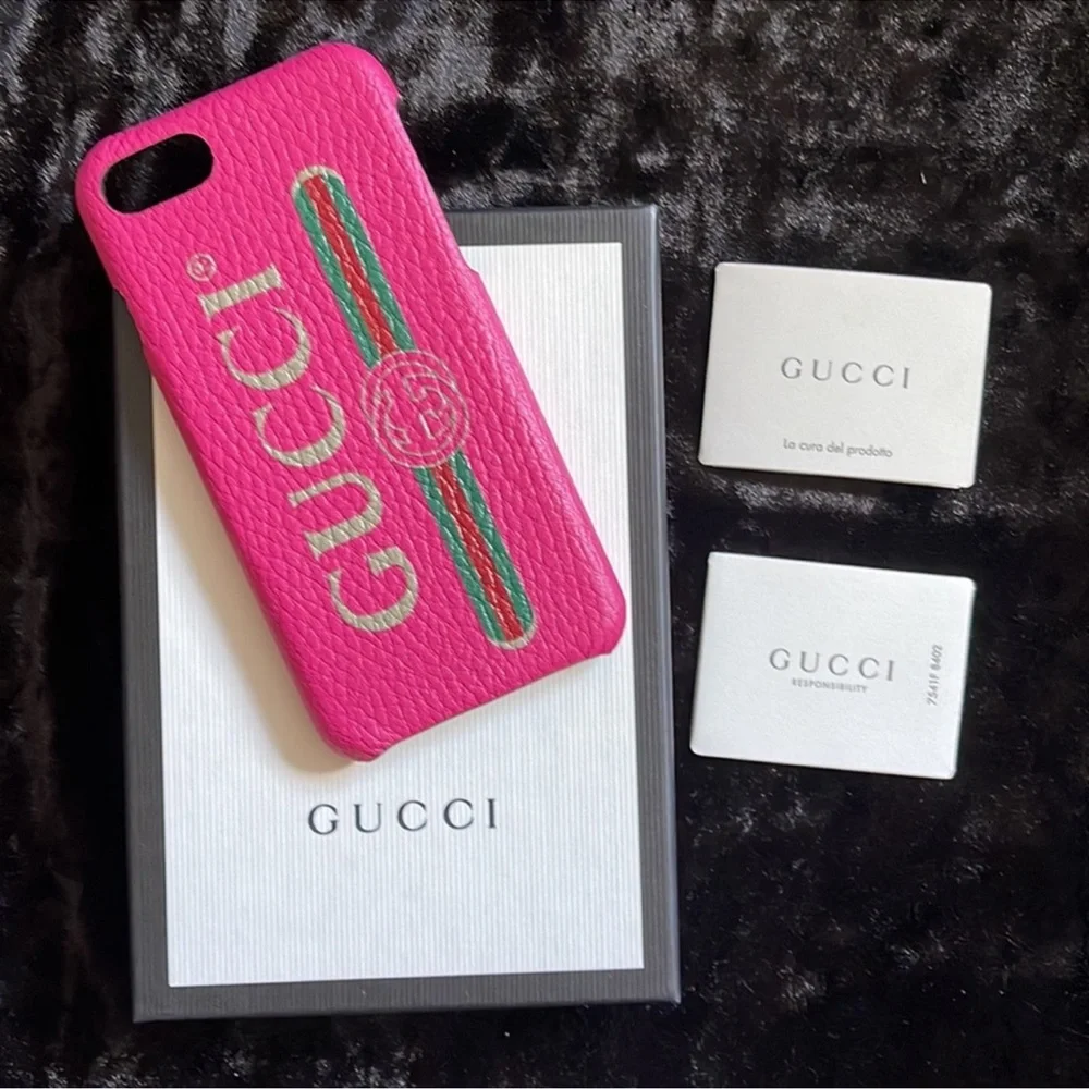 Gucci iPhone 7 / 8 Print Phone Case Authentic